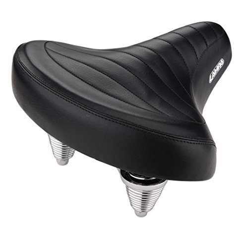 Selle de vélo Lampa s 13 Relax City noire pour cyclisme urbain