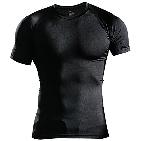 Muscle Alive Compression Base Layer T Shirt Cover
