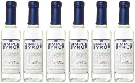 Stirrings, Simple Syrup, 12 Fl Oz (Pack of 6)