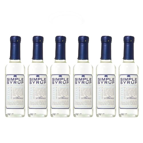 Stirrings, Simple Syrup, 12 Fl Oz (Pack of 6)