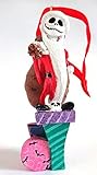 Disney Parks Nightmare Before Christmas Santa Jack Skellington Figurine Ornament