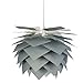 Produktbild Dyberg Larsen - Grau - Illumin - Hängeleuchte - Hergestellt aus grauen PP-Komponenten und einem Akrylrahmen - Grau - Deckenlampe Wohnzimmer - E27/60 W - Dänisches Design - Modern - Leicht
