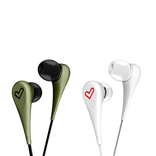Image of Energy Sistem Style 1 - Comfortable and Lightweight Earphones - Rubber Finish - 120cm Cable - Flat Design - White