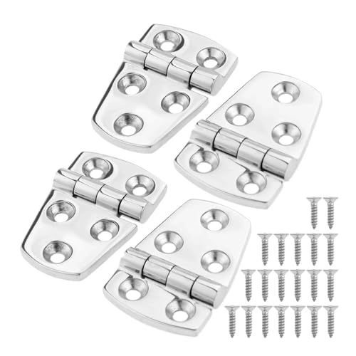 Charnière de porte bateau haut de gamme en inox robuste 57x38mm