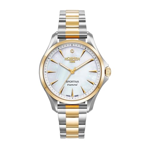 Montre Sportiva Roamer en acier inoxydable 36 mm l'élégance horlogère suisse au quotidien