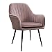 Dining Chair Prosty, kuty żelazo, nowoczesny taboret do makijażu, ergonomicznie ukształtowane, miękkie oparcie do restauracji, biura, lady, rodziny