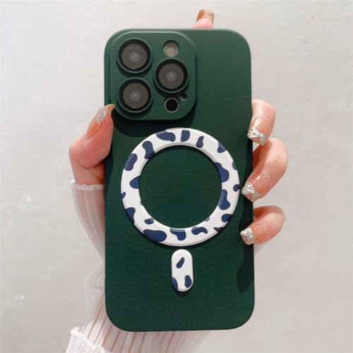 Coque iPhone 11 rigide givrée verte avec protection d'appareil photo en verre