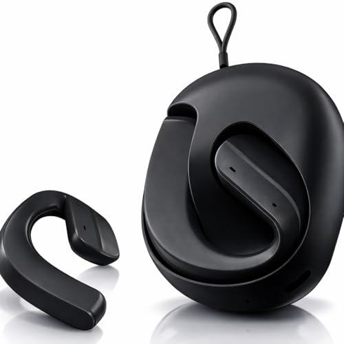 Image of H585 OWS Open Ear Wireless Earbuds | ENC Mic for Crystal-Clear Calls | 30hr Playtime with Type-C Fast Charging | BT5.4 Gaming Bluetooth Earphones | Touch Control Sports Headphone.(Black)
