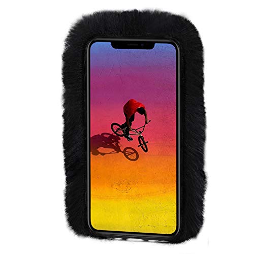 Lchda Plush Case For Iphone Xr 6.1 Inch 2018 Rabbit Fur Case thumb #2