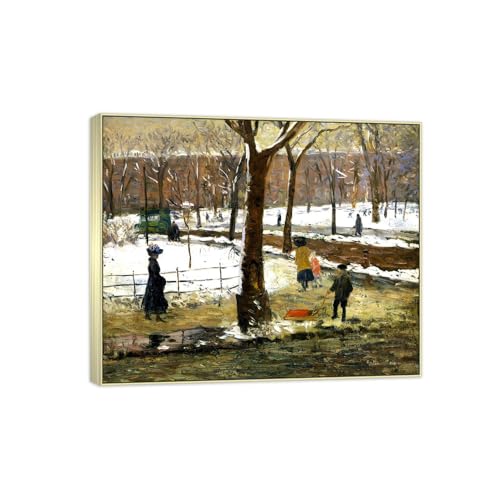 Tableau Winter de William Glackens pour une décoration de salon inspirante