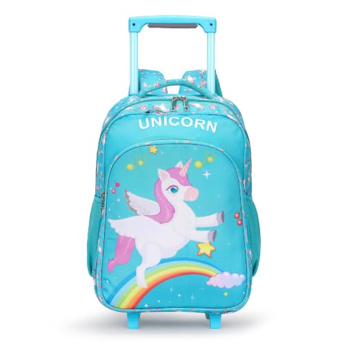 Image of NOVEX Original Kids School Bag with 2 Wheels & Trolley Handle For Easy Travel