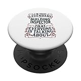 Bauinspektor - Legendärer Bauinspektor PopSockets mit austauschbarem PopGrip