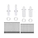 85 Pieces Repair Plantation Shutters Set Louvers Staples Sturdy Indoor Window Shutters Multifunction Replacement Tool Pin for Indoor Curtain