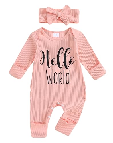 Dubute Baby-Strampler für Babys, Jungen, Mädchen, langärmelig,...
