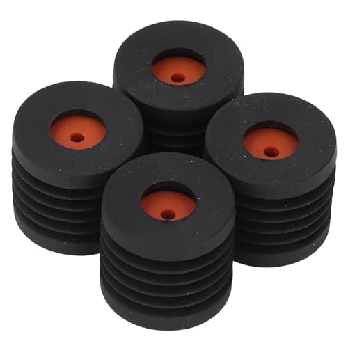 ANGGREK 3D Printer Feet Pad 4PCS Rubber Anti Vibration Feet Shock Absorbing Foot Pad for Ender 3 CR10 Prusa I3 with T Nu