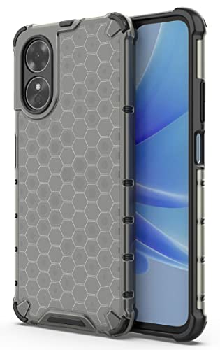 Image of Glasgow Back Case Cover Designed for [ Oppo A17 ] - Black