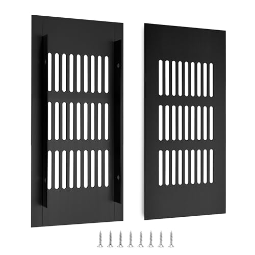 Ampiamente usato: Griglie d'Aerazione adatto per armadi, lavandini, fornelli da cucina, armadietti per computer, porte del bagno, ecc.