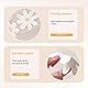 Landrain 2 Packs Retro Gänseblümchen Deko Boho Banner Party Dekorationen Girlande Frühling Blumen