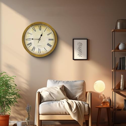 Horloge murale compartiment caché cachette bijoux objets de valeur gold
