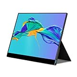 ZWB Monitor Portátil USB C De 17 Pulgadas 1080P con Pantalla IPS HDMI Type-C, Pantalla Externa para PC, Teléfono Portátil, Tableta, Monitor De Juegos Portátil para Interruptor