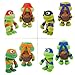 Turtle Plush Toys,Turtle Toy,4-Packs Movie Character Classic Model,Christmas Decorations Collection Birthday Plush Toys Gifts for Kids 8
