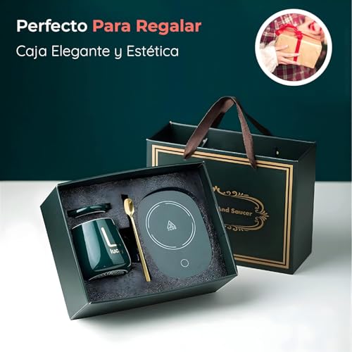 Image of Generic Smart Electric Coffee & Tea Mug Warmer with Auto Shut Off - Thermostatic Heating Coaster for Beverage, Milk, Tea, and Cocoa - Desk & Office User