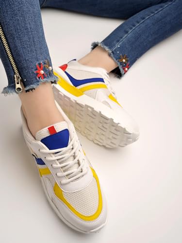 Image of Shoetopia Women Lace Up Sneaker Shoes