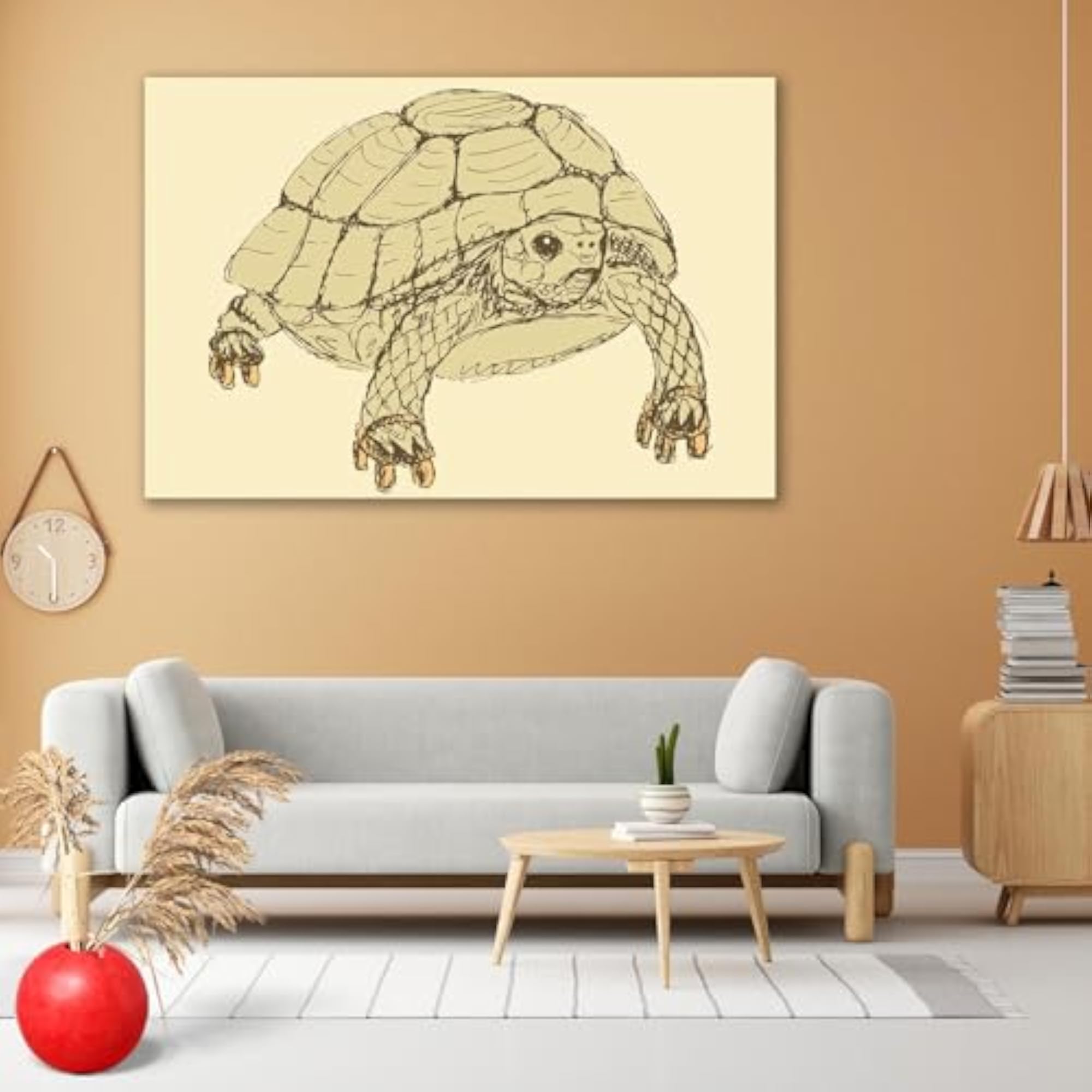 Fancy Turtle Wall Sticker for Home Decoration