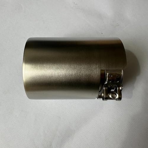 Tubo de escape de acero inoxidable de 70mm-89mm para silenciador de coche F20 F30 5