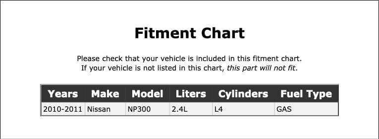 Miniatura 2 de Power Steering Accessory Drive Belt Idler Pulley Compatible With Nissan NP300 2.4L L4 GAS 2010 2011 PC-1114032
