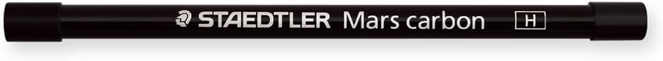 Staedtler Mars Carbon Lead, 2mm, H, 4 Lead (200-E4-H)