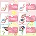 Aooess DIY Flower Craft Kits for Kids Ages 5-7: Fabric Flower Bouquets Toys, Arts and Crafts Kit for 4-8 Year Old Girls, Stem Educational Screen-Free Creative Play Gift for Girls Ages 3+