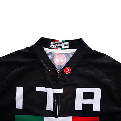Camisetas de ciclismo masculinas camisas de ciclismo manga curta com zíper completo roupas de bicicl