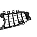 Front GT R Style Grille Grill For Mercedes A-Class W177 A200 A250 A35 AMG 2019-2022 (Silver)