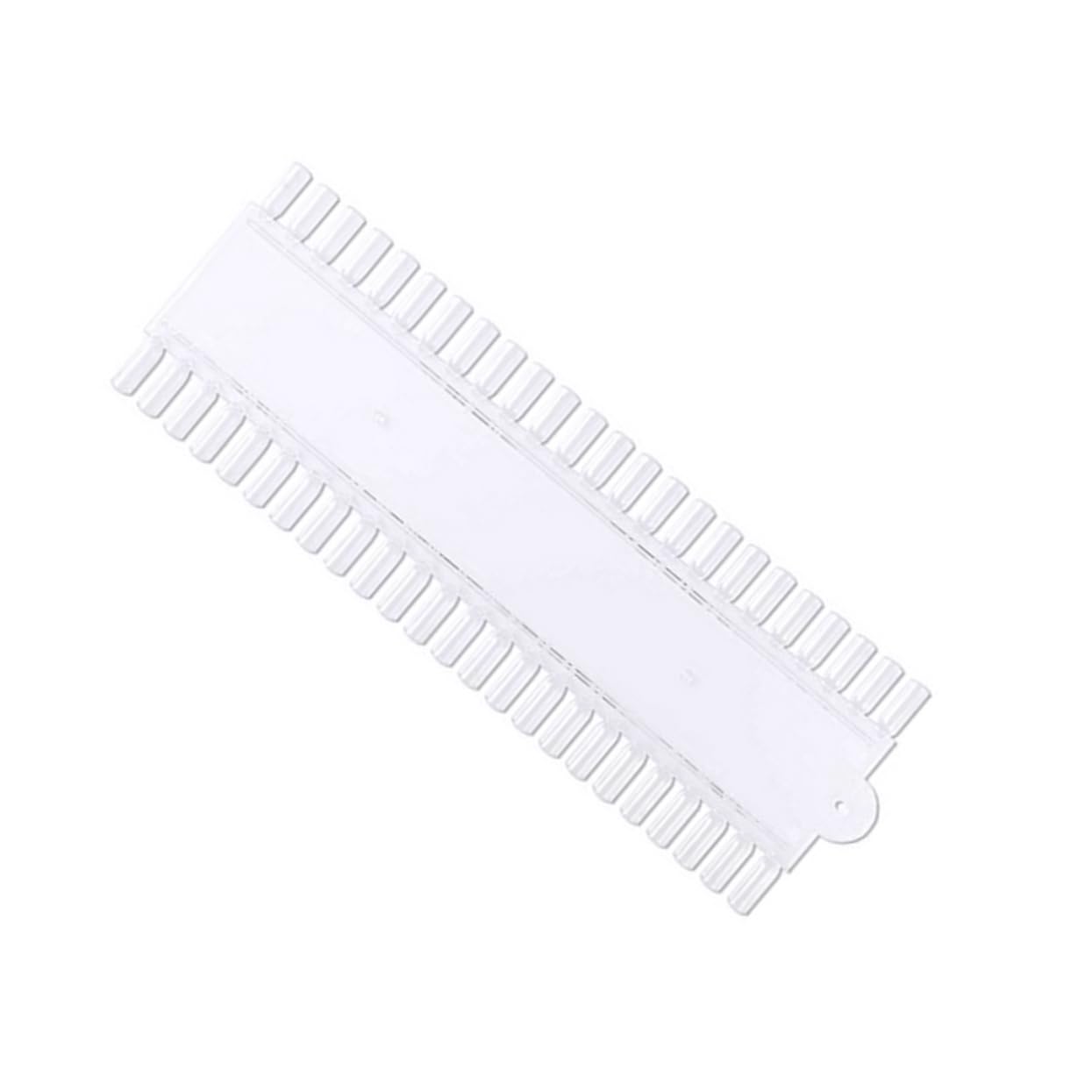 2Pcs Transparent Nail Art Practice Board Colors Nail Polish Display Palette for Salon Personal Use Tips Board for Art School Beginners