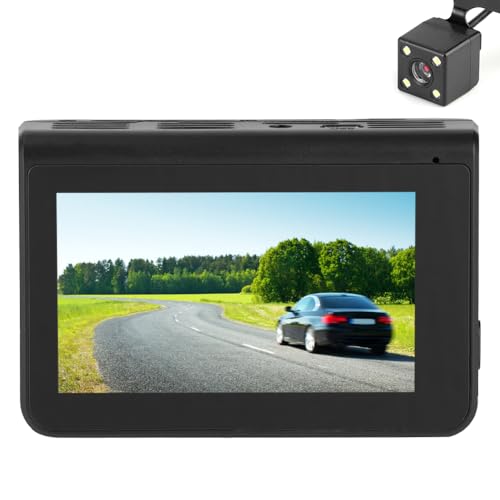 Cámara de tablero DAN&DRE con pantalla táctil de 3" y grabación frontal y trasera 1080P 7