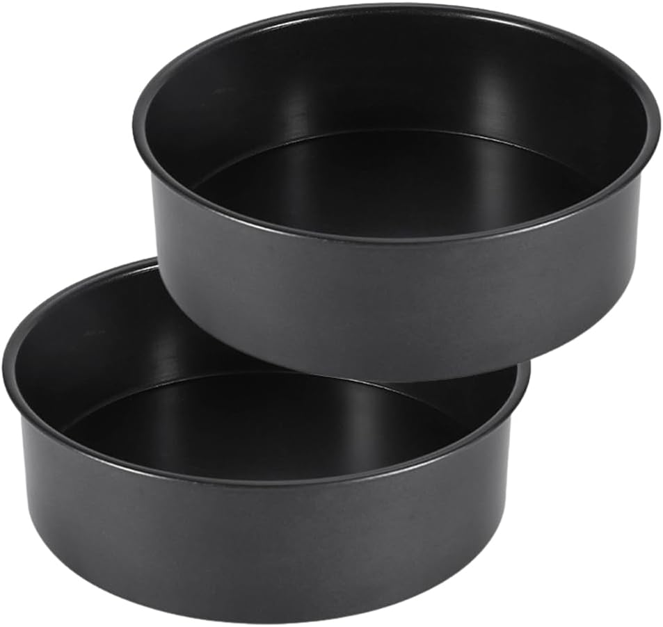Lot De 6 Moules à Gâteau à Charnière - 3 Ronds (16-20 Cm) Et 3 Carrés (22-26 Cm)