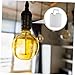 Veemoon Threaded Lamp Holder Light Bulb Base Wall Light Base Holder Plug Industrial Style Design Easy Installation