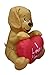 4 Foot Inflatable Puppy, Great for Anniversary, Wedding and Valentine's Day Party Decoration