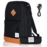 💚 PRESUME DE MOCHILA POR MUCHO TIEMPO: Mochila escolar juvenil Unisex para adolescentes muy resistente, impermeable, atemporal y ligera. Mochila para estudiantes.