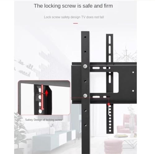 Soporte móvil ajustable para TV de 55-100 pulgadas miniatura 4