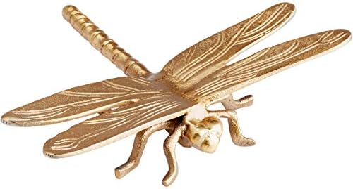 Cyan Lighting 10629 Fluttering Token 1 - Wall Decor-7 Inches Tall and 2 Inches Wide, Gold Finish