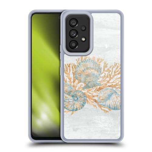 Funda Samsung A53 5G carcasa gel suave conchas marinas Paul Brent protectora