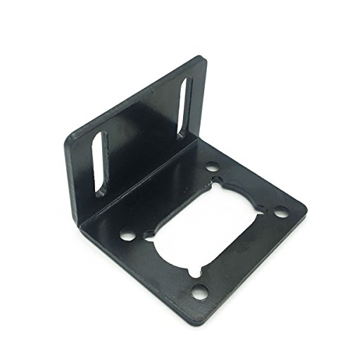 Image of Bringsmart Mini Mounting Brackets of A58 Worm Gear Motor with Screw Motor Support for Fixed Motors (Bracket)