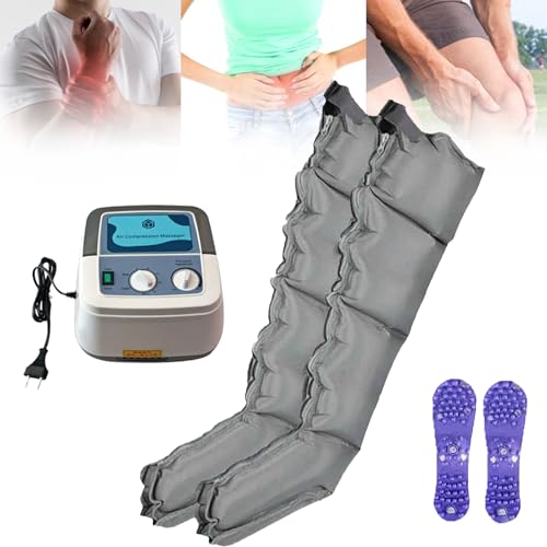 Masseur électrique de jambe à compression d'air 4 cavités pour 2 jambes