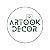 Artook Decor Wall Blue Tiles Multicolor Flower Design Ceramic Tiles Mural Panel Kitchen Washroom Mosaic Tile (Dark Green, 3x3-inches Set of 18)