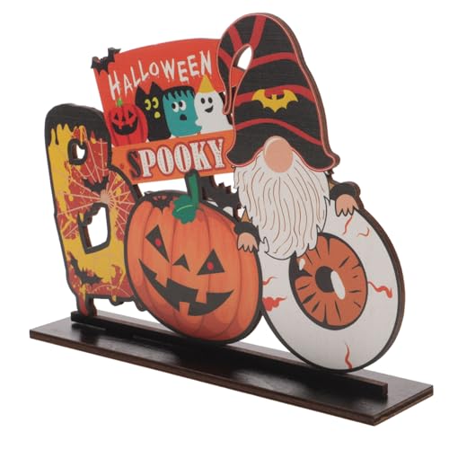 Ornement de crâne Halloween en résine sculptée pour centre de table