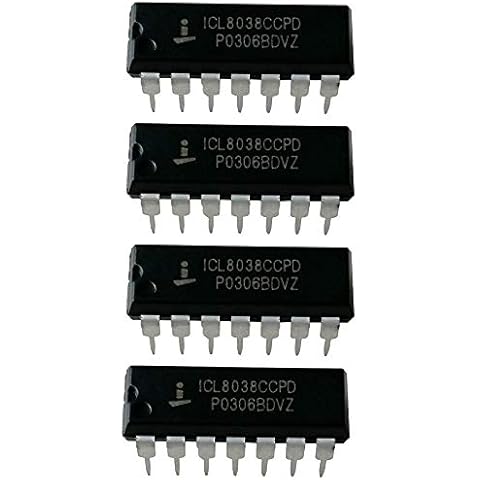 4PCS ICL8038 ICL8038CCPD DIP-14 Precise Waveform Generator Voltage Control Oscillator Cover