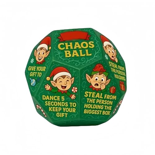 Gift Exchange Dice Game - Fun White Elephant Party Game