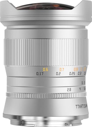 TTArtisan 11mm F2.8 �t���T�C�Y ���L�p ���჌���Y 180°���L���� �Ɠ��̋���c�݌��� �V�̎ʐ^�B�e�@�\ �j�R�� Z�}�E���g�J�����Ή��y2�N���[�J�[�ۏ؁z